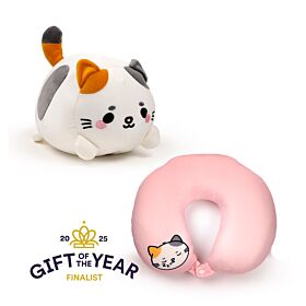 Swapseazzz Adoramals Katt 2-i-1 Plysch Resekudde & Leksak Swapseazzz Adoramals Katt 2-i-1 Plysch Resekudde & Leksak