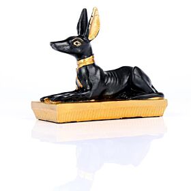 Anubis Svart & Guld Halvliggande Anubis Svart & Guld Halvliggande