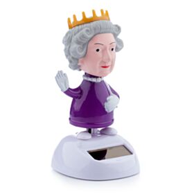 Dansande Drottning Solcellsdriven Figur