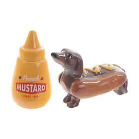 Tax i Bröd och Senap Snabbmat Salt och Pepparset