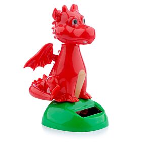 Walesisk Drake Solcellsfigur