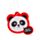 Hallon Adoramals Panda Luftfräschare