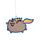 Jordgubbsbakelse Pusheen the Cat Pusheenicorn Luftfräschare