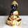 Liten Buddha och Lotus Backflow Rökelsebrännare