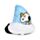 Blankeazzz Peanuts Snoopy Snobben & Woodstock 2-i-1 Plyschleksak & Resefilt
