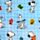 Blankeazzz Peanuts Snoopy Snobben & Woodstock 2-i-1 Plyschleksak & Resefilt