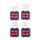 London Souvenir Format Magnetiskt Bokmärke-Set