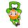 Luck of the Irish Leprechaun PVC Kapsylöppnare