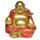 Skrattande Mini Glitter Kinesisk Lyckobuddha 8cm