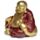 Skrattande Mini Glitter Kinesisk Lyckobuddha 8cm