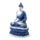 Vit & Blå Thai Buddha Lotus