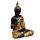 Svart & Orange Guld Thai Buddha Mediation