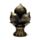 Röd & Guld Thai Buddha Seated Lotus