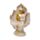 Sandsten & Guldeffekt Thai Buddha Sittande