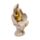 Sandsten & Guldeffekt Thai Buddha Sittande