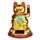 Maneki Neko Guld Vinkande Lyckokatt Solcellsfigur