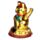 Maneki Neko Guld Vinkande Lyckokatt Solcellsfigur