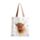 Jan Pashley Highland Coo Återanvändbar Tote Väska