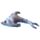 Delfin sandfylld Liten