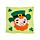 Lucky of the Irish Leprechaun & Klöver Komprimerad Resehandduk