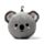 Relaxeazzz Plysch Koala Rund Resekudde & Ögonmask