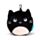 Relaxeazzz Feline Fine Katt Rund Resekudde & Ögonmask