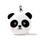 Relaxeazzz Panda Rund Resekudde & Ögonmask