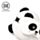 Relaxeazzz Panda Rund Resekudde & Ögonmask