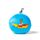 Relaxeazzz Yellow Submarine Rund Plysch Resekudde & Ögonmask