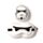 Relaxeazzz The Original Stormtrooper Rund Resekudde & Ögonmask