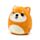 Squidglys Shuggs the Shiba Inu Hund Adoramals Husdjur Plysch Leksak