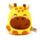 Squidglys Raffi the Giraffe Giraff Adoramals Wild Plysch Leksak