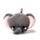 Relaxeazzz Adoramals Janu the Elephant Elefant Rund Plysch Resekudde & Ögonmask