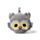 Relaxeazzz Adoramals Winston the Owl Uggla Rund Plysch Resekudde & Ögonmask