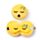 Relaxeazzz Snoozie the Sleeping Head Rund Plysch Resekudde & Ögonmask