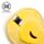 Relaxeazzz Snoozie the Sleeping Head Rund Plysch Resekudde & Ögonmask