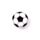 Relaxeazzz Fotboll Rund Plysch Resekudde & Ögonmask