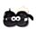 Relaxeazzz Shaun the Sheep Rund Plysch Resekudde & Ögonmask