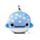 Relaxeazzz Adoramals Aoi the Whale Shark Valhaj Plysch Resekudde & Ögonmask