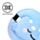 Relaxeazzz Adoramals Aoi the Whale Shark Valhaj Plysch Resekudde & Ögonmask