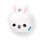 Relaxeazzz Adoramals Frances the Rabbit Kanin Plysch Resekudde & Ögonmask