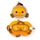 Relaxeazzz Adoramals Finley the Clown Fish Plysch Resekudde & Ögonmask