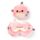 Relaxeazzz Adoramals Puff the Puffer Fish Plysch Resekudde & Ögonmask