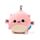 Relaxeazzz Adoramals Puff the Puffer Fish Plysch Resekudde & Ögonmask