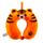Relaxeazzz Alfie the Tiger Adoramals Plysch Resekudde Minneskum
