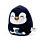 Squidglys Adoramals Ocean Nico the Penguin Pingvin Plysch Leksak