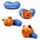 Swapseazzz Adoramals Ocean Clownfisk 2-i-1 Plysch Resekudde & Leksak