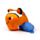 Swapseazzz Adoramals Ocean Clownfisk 2-i-1 Plysch Resekudde & Leksak