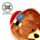 Relaxeazzz Paddington Bear Resekudde & Ögonmask