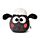 Squidglys Kawaii Söt Shaun the Sheep Plysch Leksak